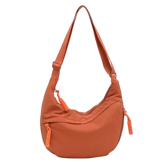 Bolso Cruzado Crescent para Mujer Diario Al Aire Libre Con Correa Ajustable Gran Capacidad