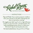 thumbnail image 4 of Rebel Green Organic Laundry Detergent - Natural Laundry Soap - Liquid Laundry Detergent with Dispenser Cup - Gentle Laundry Detergent - Fresh Peppermint & Lemon Scent - (68 Load Bottles, 2 Pack), 4 of 5