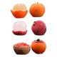thumbnail image 1 of Decoraciones para el salpicadero del coche con árboles frutales, figuras de frutas y consola central. 6 piezas, 1 of 8