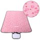 thumbnail image 5 of Alfombra de picnic impermeable al aire libre, manta de bebé para acampar en la playa a prueba de humedad (corazón rosa), 5 of 5
