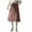 Khaki, variant on abtuhar Women's Skirts,Women's Casual Bead A-line Medium Length Gauze Skirt Dance Skirt Performance Dance Skirts Pink S