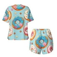 thumbnail image 5 of Xecao Colorful Donut print Swimsuit for women, Summer-ready, sporty style.Quick-dry fabric. Many sizes & colors., 5 of 9
