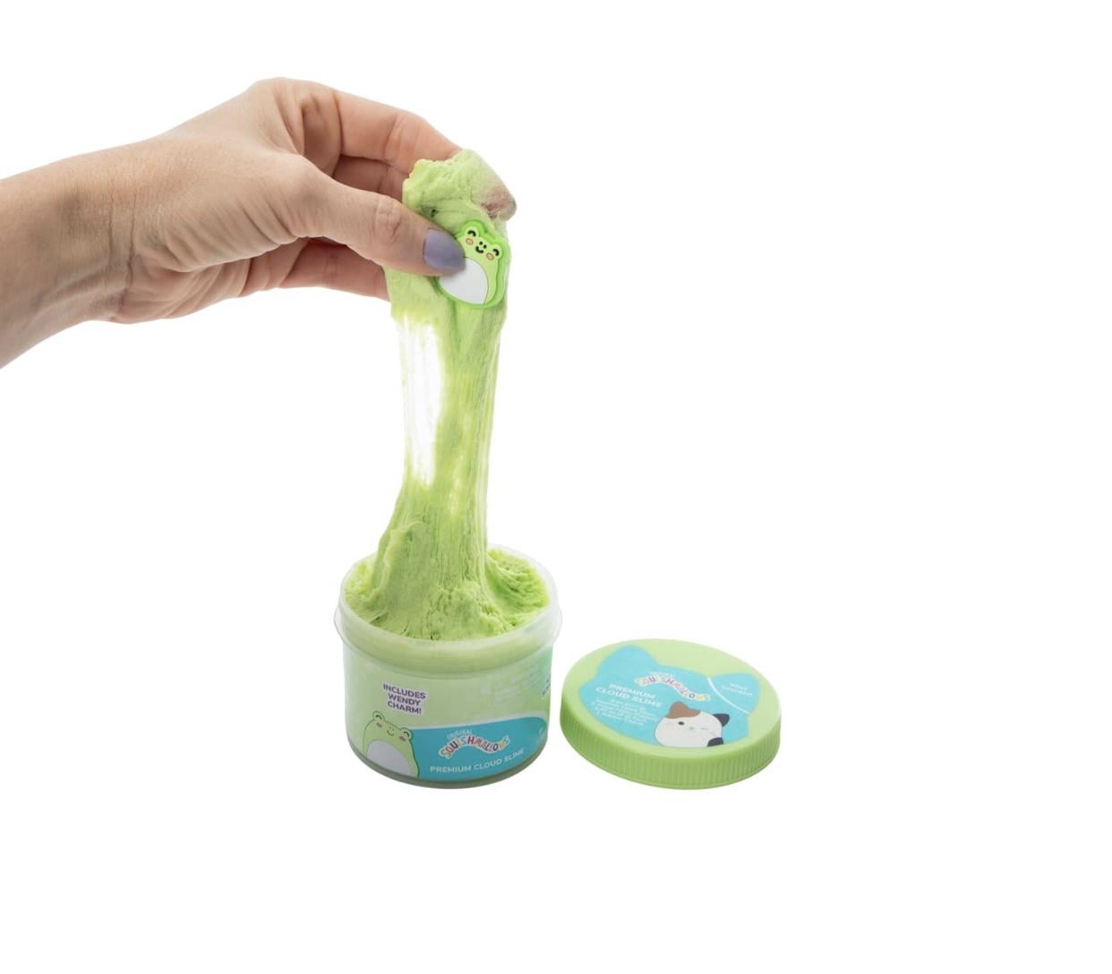 Squishmallows Kelly the Frog Kiwi Scented Glitter Slime 8 oz.