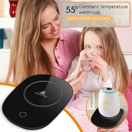 

Sanamity Heated Cup Warmer Insulation Constant Heating Pad Beverage Temperature Portable Pad Warmer Winter Small Appliances Cup Warmer Multi-Color