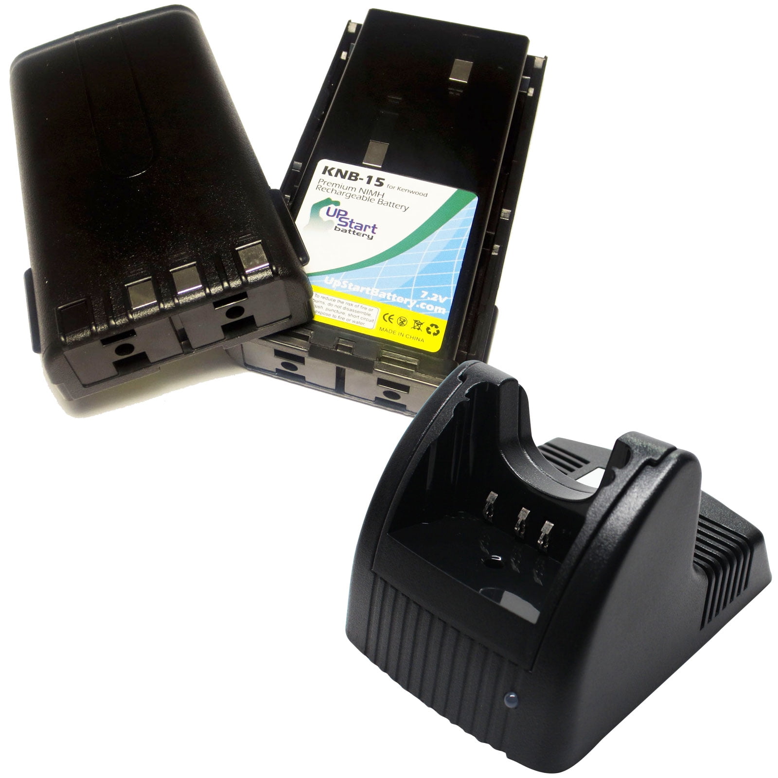 Battery /& Charger for Kenwood TK-3107 TK-270G TK-260 KNB-15H NICD 1200mAh