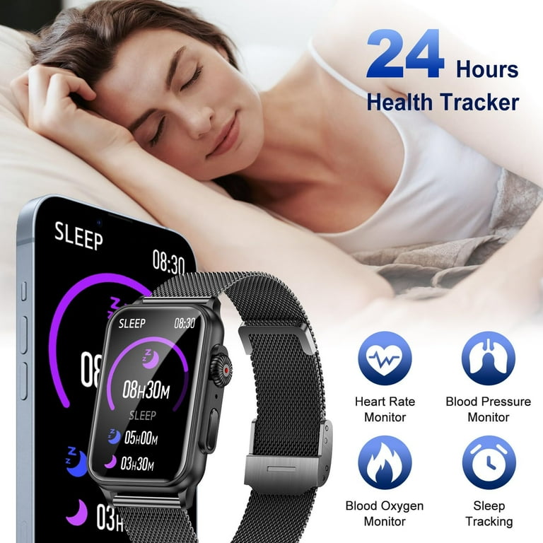 Smart HD Fitness Tracker Smart Watch with Weather