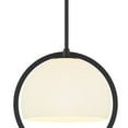 thumbnail image 2 of Designers Fountain Eterna 1 Light Matte Black Pendant, D274M-12P-MB, 2 of 4