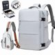 thumbnail image 2 of Multifunctional Travel Backpack, Airline Approved Waterproof Casual Daypack, Carry On 15.6inch Laptop Schoolbag, Backpack With Chest Bag Or Small Bag, 2 of 5