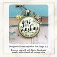thumbnail image 4 of You are My Sunshine Gutsy Goodness Bronze Metal Necklace Adult Female Metal, 4 of 8