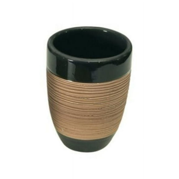 Nameeks Tu98 Gedy Free Standing Tooth Brush Holder - Moka