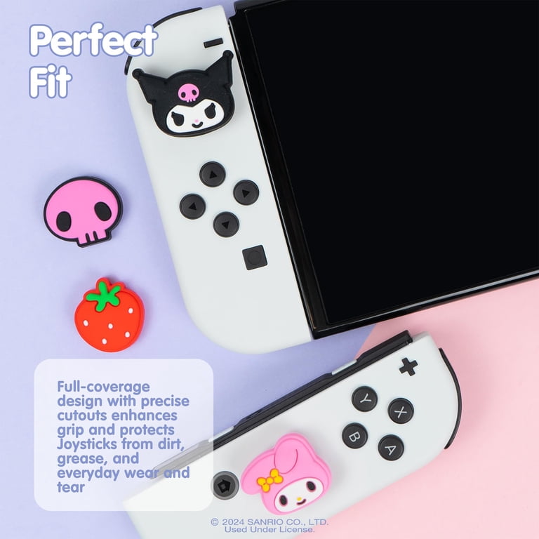 Hamee Hello Kitty Thumb Grips, My Melody and Kuromi, for Nintendo