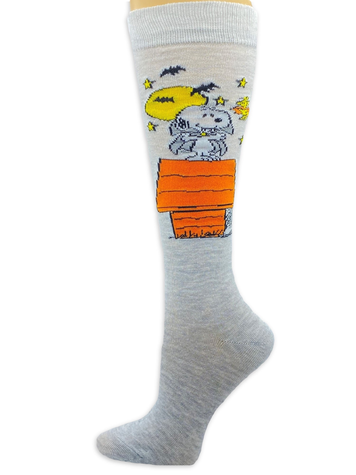 Peanuts Halloween Women's Knee High Socks, 1-Pack, Size 4-10