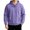 09#Purple, variant on Men's Solid Color Pullover Hoodie, Drawstring Long Sleeve Loose Fit Casual Daily Fall Sweatshirt with Front Pocket Saffron M