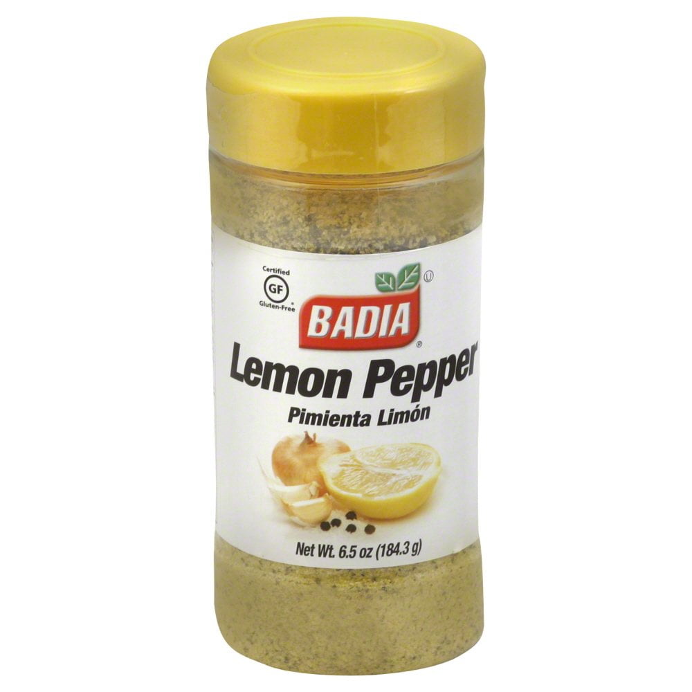 Badia Lemon Pepper Seasoning, 6.5 OZ(Pack of 3)