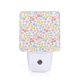 thumbnail image 1 of Fotbe Retro Floral Luz Nocturna LED, Luz de Noche con Sensor de Luz Natural de Anochecer a Amanecer, Se Enchufa a la Pared, Blanco Cálido 0.5W-US, 1 of 7