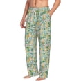 thumbnail image 2 of Xecao Rabbit And Chick Men's Straight Lounge Pajama Pants: The Ultimate in Comfortable Sleepwear, 2 of 9
