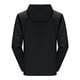 thumbnail image 2 of Chaqueta Gibobby suelta Mujeres Otoño Casual Ocio Sólido Con Capucha Impermeable Transpirable Vuelo Traje Abrigo Negro L, 2 of 3