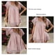 thumbnail image 3 of Top De Crochet De Encaje Suelto Para Mujer Blusas De Encaje De Verano Para Mujer Blusas De Encaje De Verano Para Mujer Blusas Fluidas De Manga Corta Con Cuello Cuadrado Camisas ANGGREK AH2761, 3 of 6