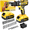 Machine + Battery * 1 + Box, variant on DGB 21V Cordless Drill Set, Complete Electric Drill Driver Kit with Accessories, Lightweight Power Tool for Beginners & Home Use