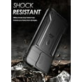 thumbnail image 2 of Poetic Revolution Case for Moto G Power 5G 2024 [Not Fit 2023 Version], [Slide Camera Cover], Full-Body Shockproof Cover with Kickstand and Built-in-Screen Protector, Black, 2 of 5