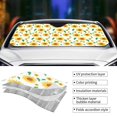thumbnail image 5 of XMXT Car Sun Shade Windshield, Sunflower Flower Background Sunshade for Car Windshield Sun Shades for Car SUV Truck, m, 5 of 9