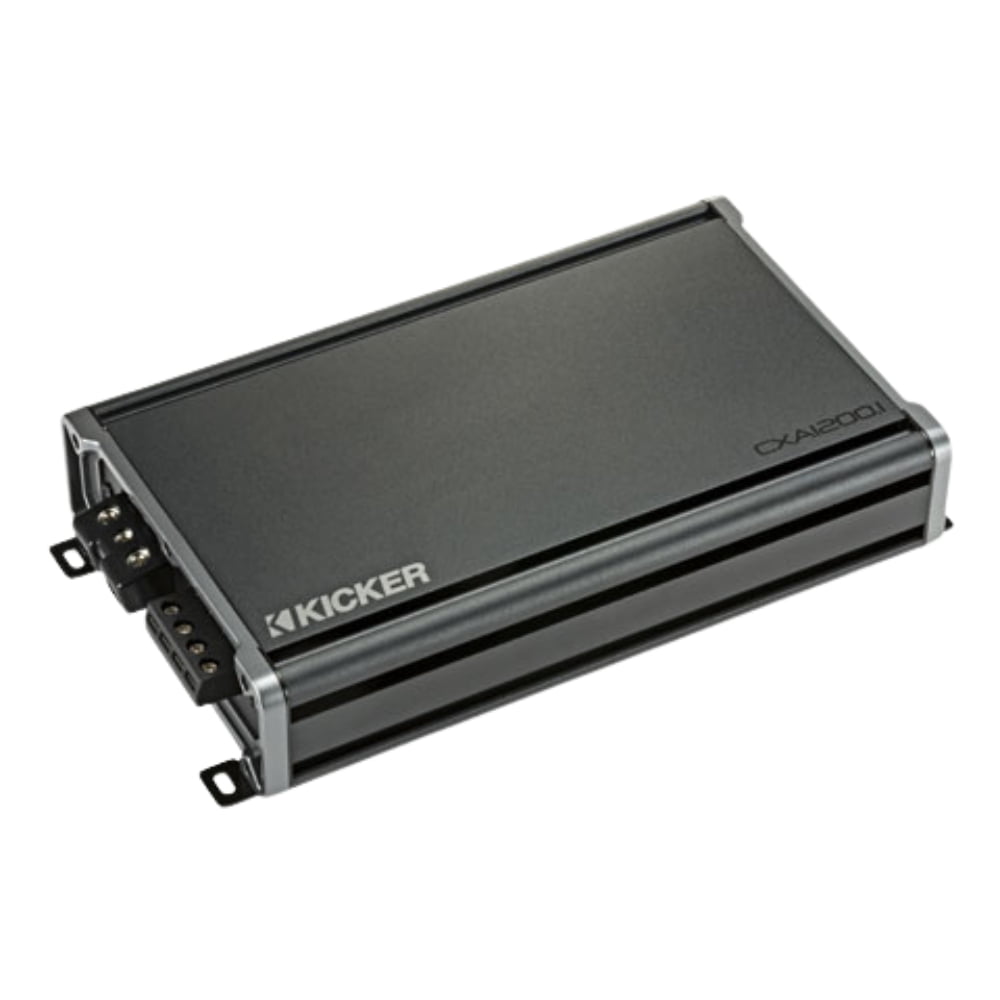 New Kicker 46CXA12001T Mono Subwoofer Amplifier & 46CXARCT Dash-Mount Wired Remote