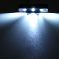 thumbnail image 4 of Sidaley Nueva luz trasera de placa de matrícula de motocicleta de coche 12V 3 Micro LED Tiny Light White Bombillas para automóviles Sidaley VI0262-00B, 4 of 6