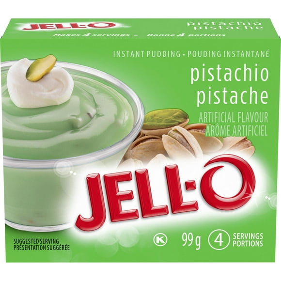 Jell-O Pistachio Instant Pudding Mix, 99g