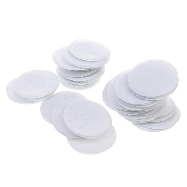 Artesanías de Fieltro Acolchado Hugo 100 Uds Forma Redonda Blanco