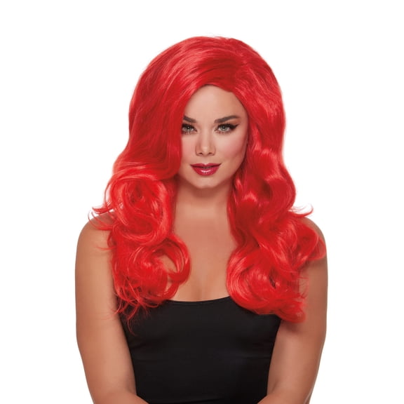 Dreamgirl Long Wavy Red Wig