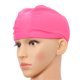 thumbnail image 4 of ColoMX 2 unids Estiramiento de poliéster Gorro de baño Ajuste cómodo Gorros de baño Gorros de ducha para hombres adultos, mujeres Pelo largo (rosa roja), 4 of 7