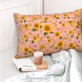 Sikiie Plaid Sunflower Pillow Covers, Throw Pillow Case Cushion Covers