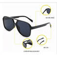 thumbnail image 4 of 3pzs Gafas De Sol Vintage Modelo Negro, 4 of 4
