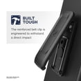 thumbnail image 3 of Encased Scorpio R7 Compatible to iPhone 7 Plus (5.5") Belt Clip Case, Premium Tough Protection w/Holster (Smooth Black), 3 of 6