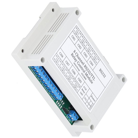 Relay Module, Easy To Operate Serial Port Remote Control Switch Compact Size Less Interference Multifunctional For Smart Home For Automation