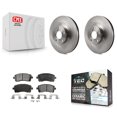 thumbnail image 1 of Transit Auto Front Disc Brake Rotors and Ceramic Pads Kit for Car Subaru Impreza Outback Legacy K8T-100410, 1 of 11