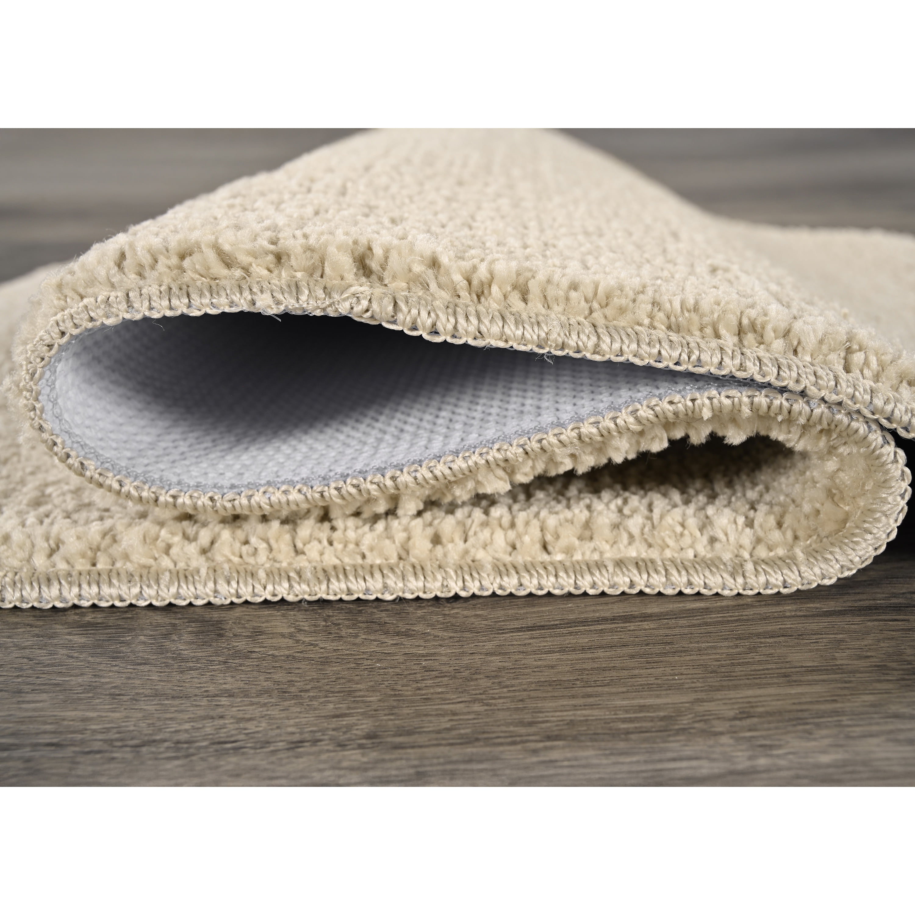 Garland Rug Gramercy Washable Polypropylene Champagne Bath Rug, 24" x 40"