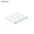 thumbnail image 2 of Compact Silicone Cord Organizer Buckles, 2.56 Inch Flexible Cable Ties for Earphone Usb Wire Wrapping, Portable Travel Data Line Management Accessories, 4X Data Cable Straps, 2 of 2