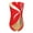 Red, variant on Kids Girls Sleeveless Shiny Rhinestones Gymnastics Ballet Dance Leotard Unitard Red 4