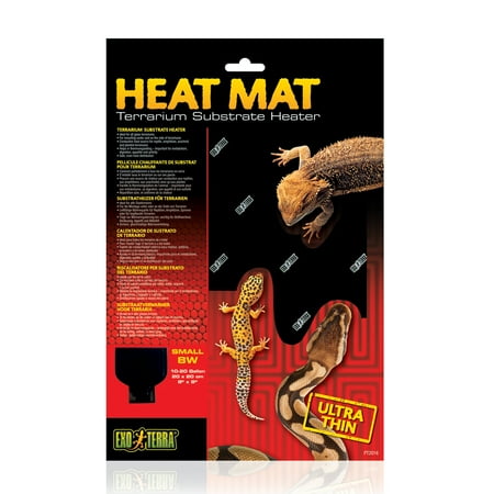 - Exo Terra Heat Mat 8W Terrarium Substrate Heater