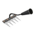 thumbnail image 2 of Vsenkes Garden Hoe Multifunctional Manual Agricultural Tool for Farming Digging Yard 5 Tooth Rake, 2 of 8