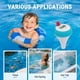 thumbnail image 4 of Termómetro de Piscina Inalámbrico, Monitor Digital Flotante de Temperatura del Agua para Piscinas, y Acuarios., 4 of 7