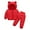 Red, variant on Esaierr Baby Snowsuit Set for Newborn Toddler down Jacket and Pants 2PCS Boys Girls Winter Outfits Hooded Puffer Jacket with Pockets Clothing Ski Suit Coat Unisex 9M-5Y