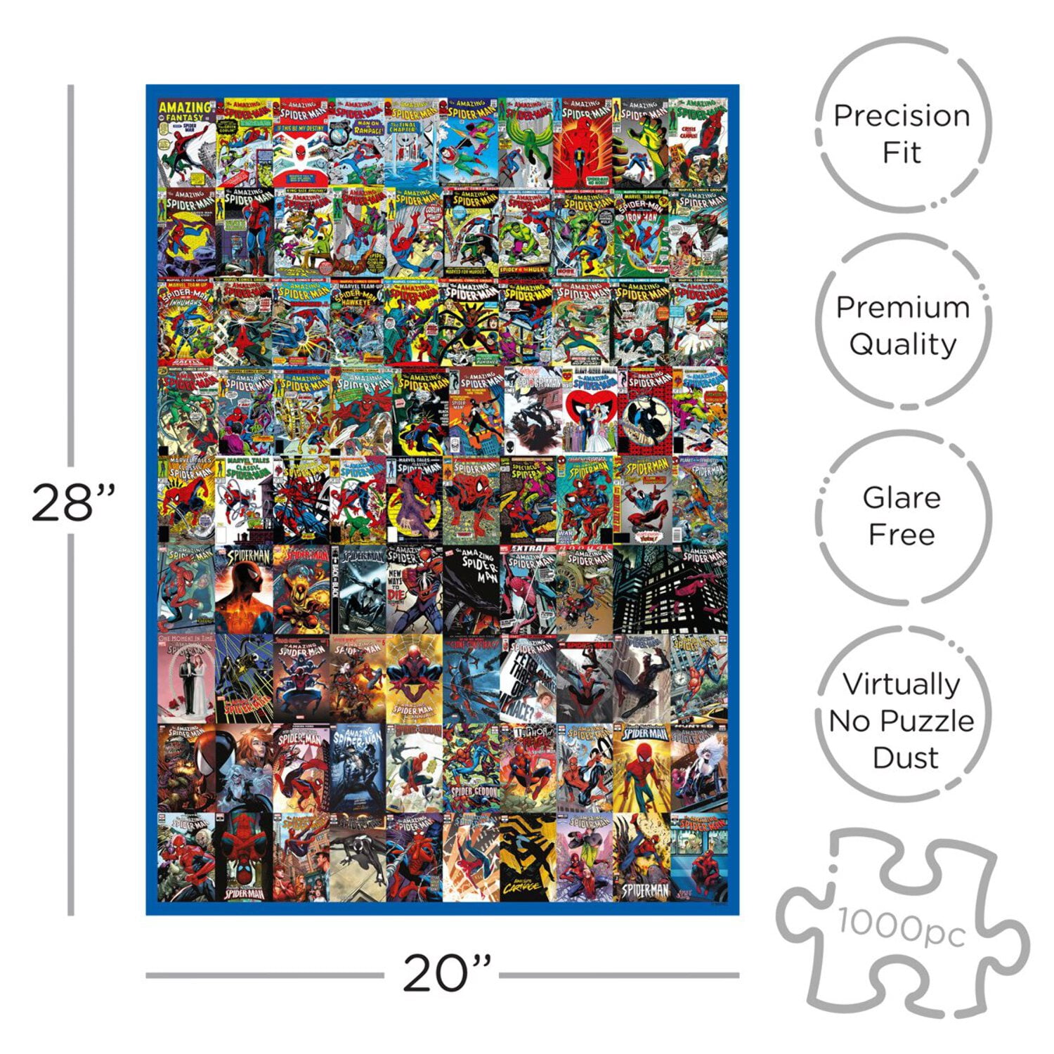 Spider-Man Covers 1,000-Piece Puzzle