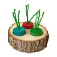 thumbnail image 4 of Juguete alimentador de forrajeo, juego de rompecabezas de madera, dispensador de golosinas, alimentación para conejitos, ratones, periquitos, animales vistoso, 4 of 8