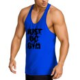 thumbnail image 2 of Gym Tank Tops for Men Summer Racerback Scoop Neck Sleeveless Shirt Lightweight Breathable Athletic Workout Tanks, 2 of 5