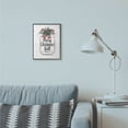 thumbnail image 3 of Stupell Industries Merry Christmas Yall Mason Jar Holiday Word DesignFramed Wall Art By Artist Jo Moulton, 3 of 3