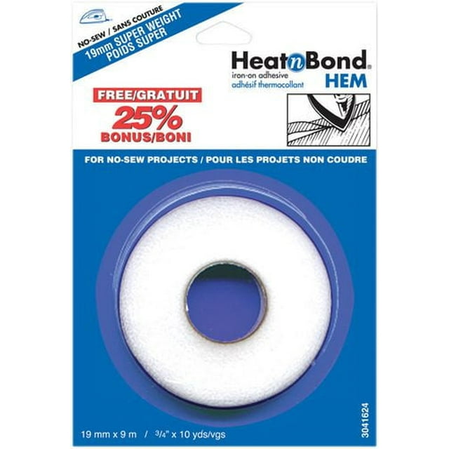HEATNBOND Hem Fuser Tape, Heavy Weight, 19mm x 9m (3/4" x 10yds)