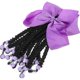 thumbnail image 5 of Beaded Bowknot Hair Extension For Girls Suitable For Parties Multi Color 24.00X13.00X5.00Cm 1 Piece, 5 of 5