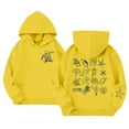 thumbnail image 7 of Goindgs Hoodie Kids Girls' Sweaters Sweatshirt Soft Pullover Ocean Themed Duplex Printed with Hood for School Outdoor Shirt Preppy Tween Girl Cute Yellow-11-12 T, 7 of 7